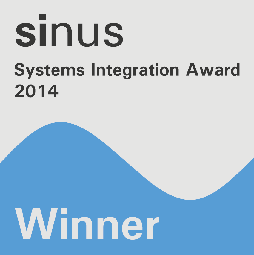 sinus systems integration Award 2014